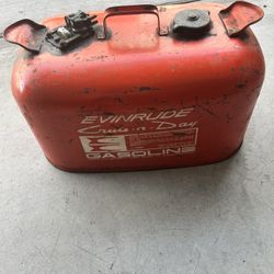 Today ONLY 30% OFF!!Vintage OMC Metal Outboard Motor Boat Marine 6 Gallon Fuel Gas Tank Can