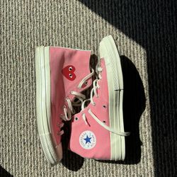 Converse Chuck Taylor Comme des Garcons PLAY Bright Pink