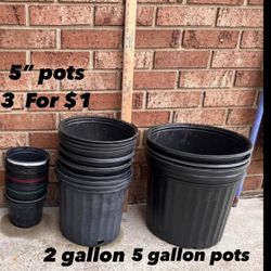 5 Gallon Pots