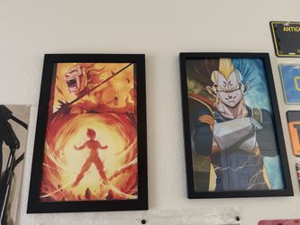 Vegeta Artwork - Framed