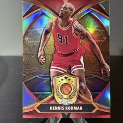 BOD-18 Dennis Rodman 2024-25 Topps Chrome - Ball of Duty Refractor
