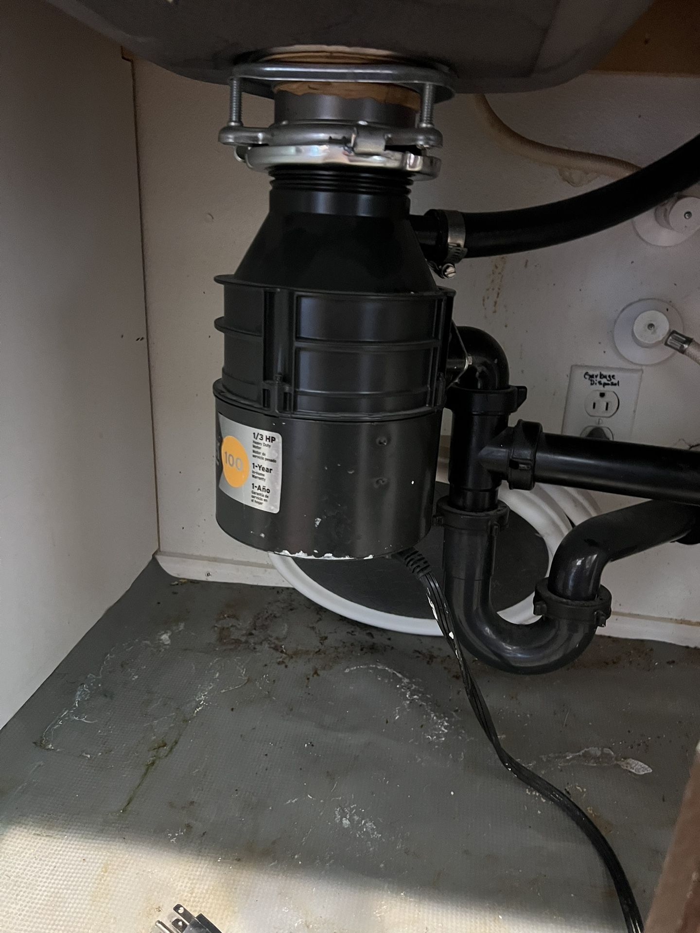 Need new garbage disposal I. N.s.t. A. L. L .e. D Is your current garbage disposal giving you problems let us install a new one