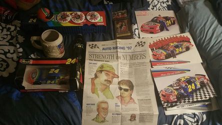 Jeff gordon nascar memorabilia #24