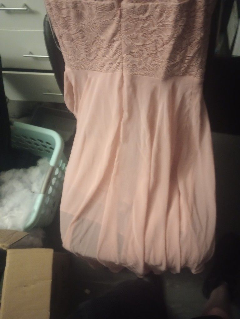 BerryLove Dress — Blush Size S