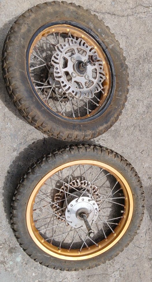 Motorcycle Honda Rims 250 Side 14  