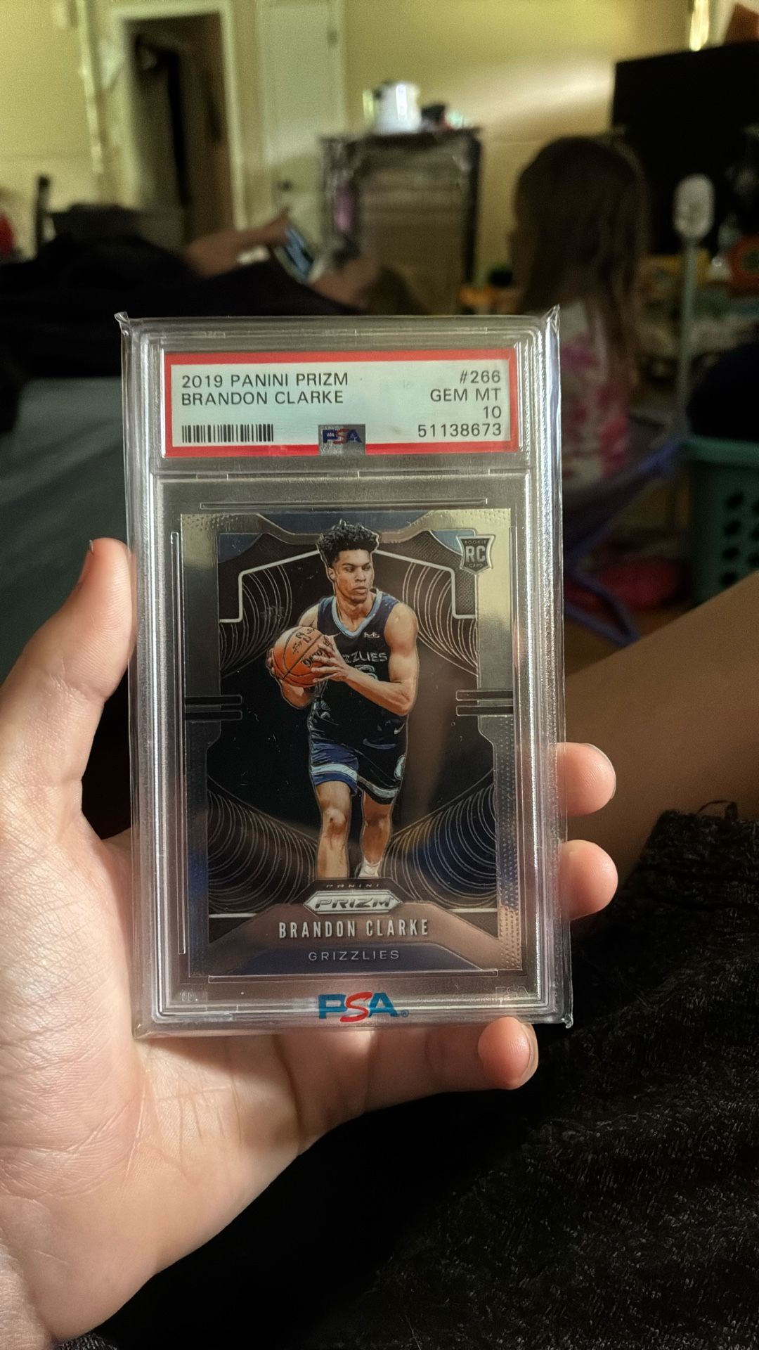 Brandon Clark Base Psa 10