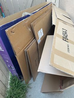 Free boxes various sizes