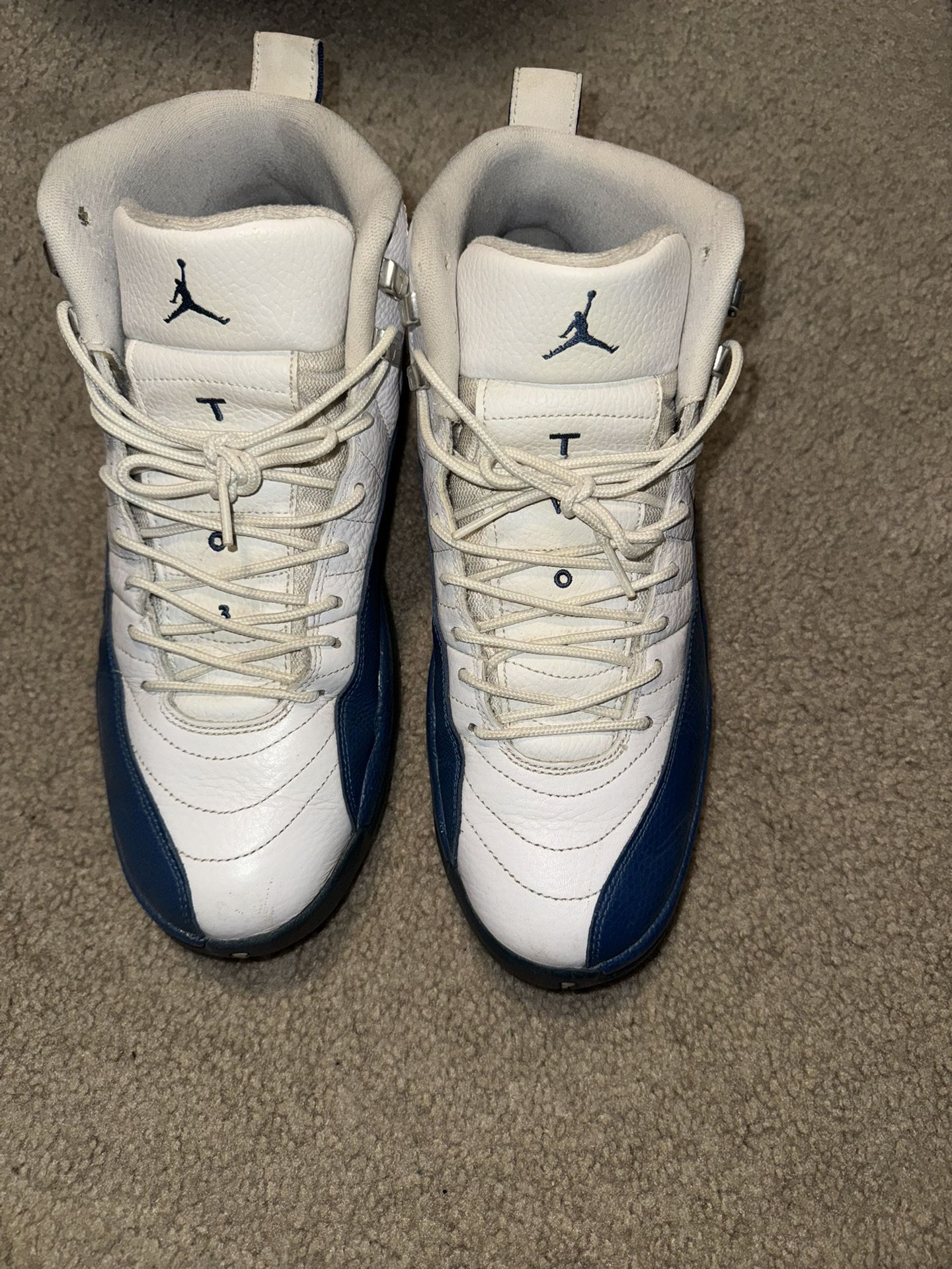 French Blue Jordan 12’s