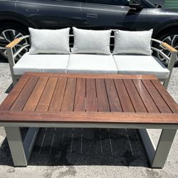 New Patio Set