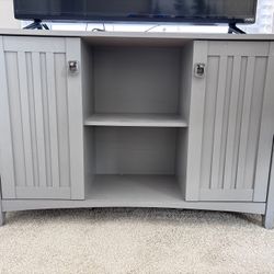 Gray Tv Console