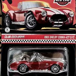 Hot Wheels RLC 427 Cobra in hand