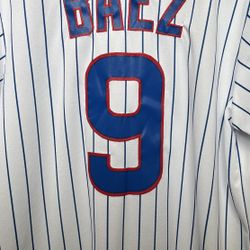 Javier Báez Authentic Replica Jersey  (Adult Medium) 