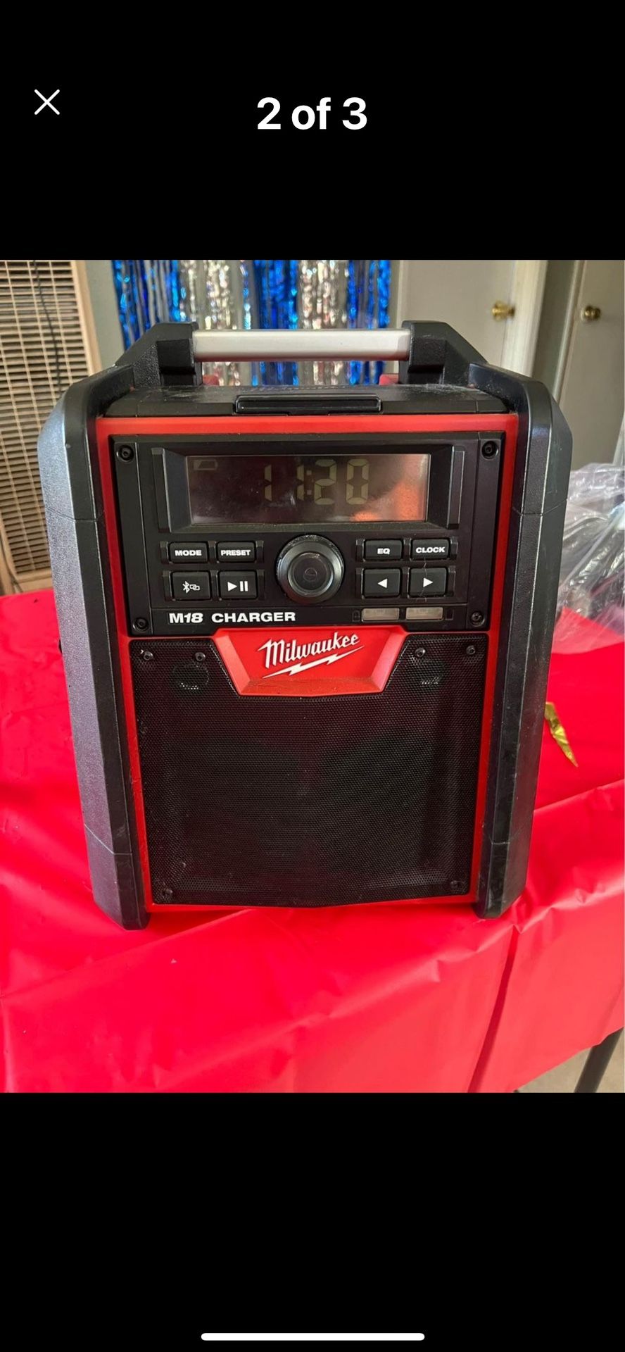 Milwaukee, Bluetooth Speaker And Radio