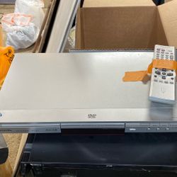 Panasonic DVD Player With Remote