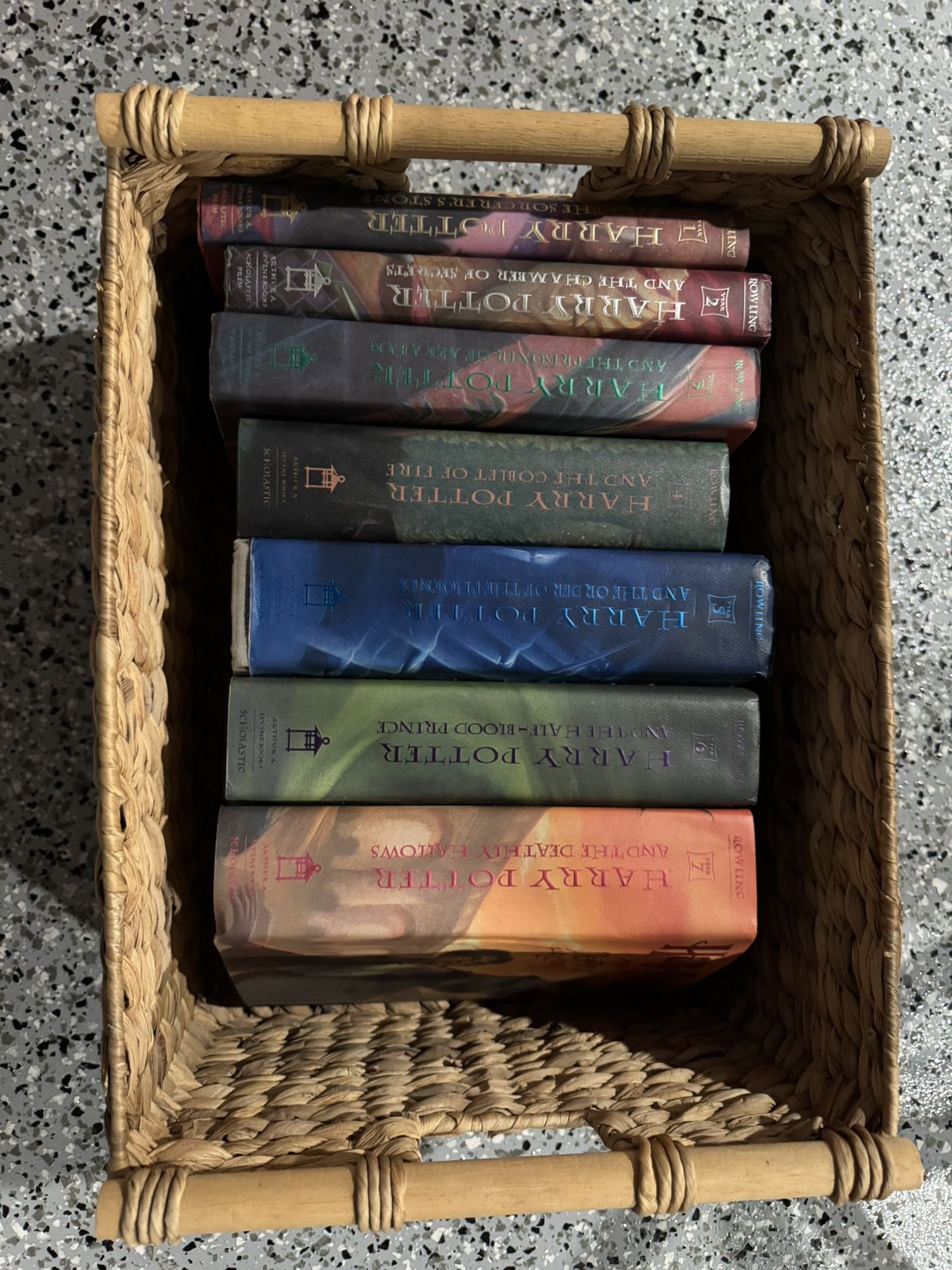 Set Of Harry Potter Hardcover Books 1-7