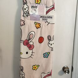 Hello Kitty Easter throw blanket (UFS!)
