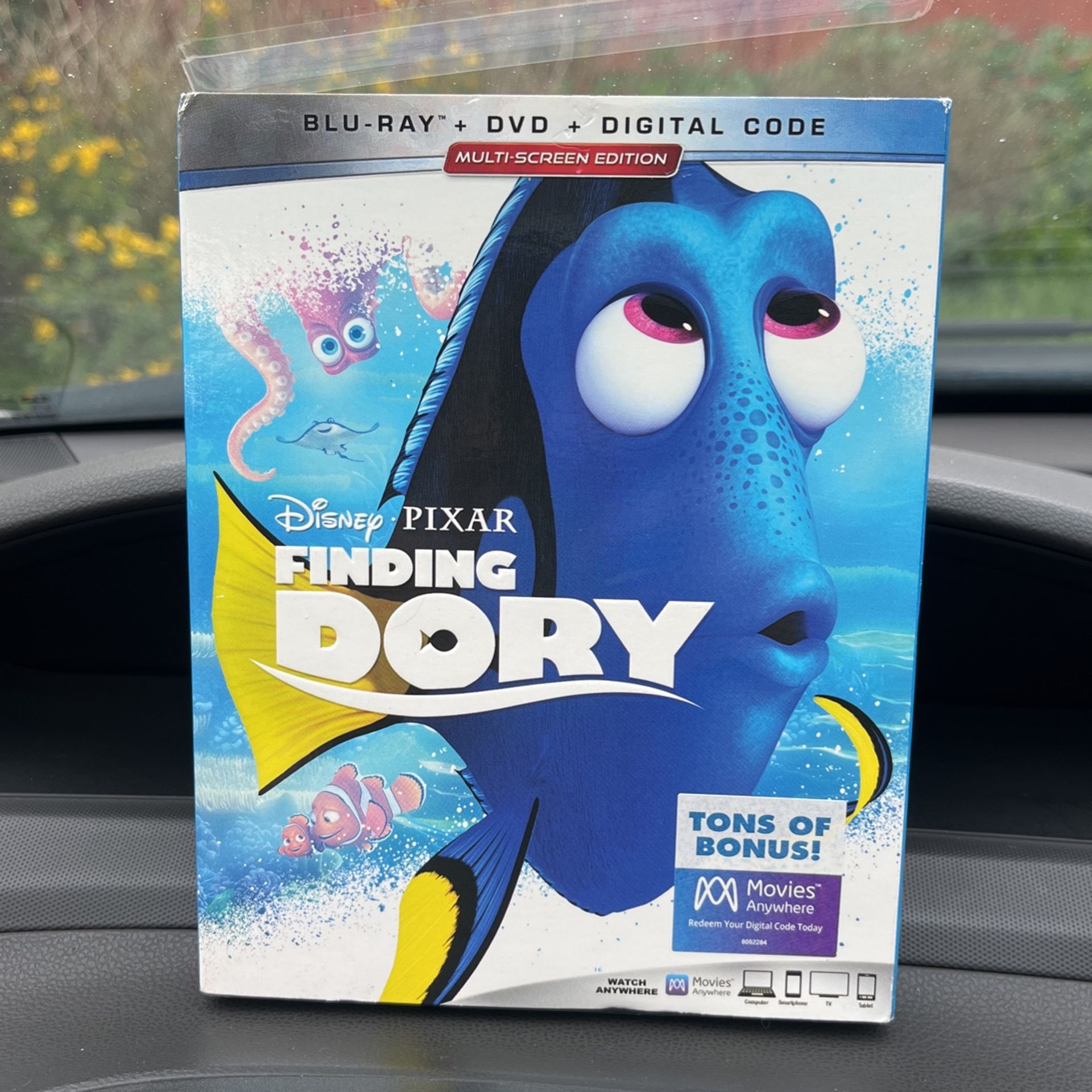 Disneys Finding Dory Blu-ray Brand New