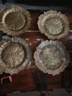 Glass charger plates
