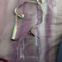 Instasize Camera Case with Cute Rainbow Strap