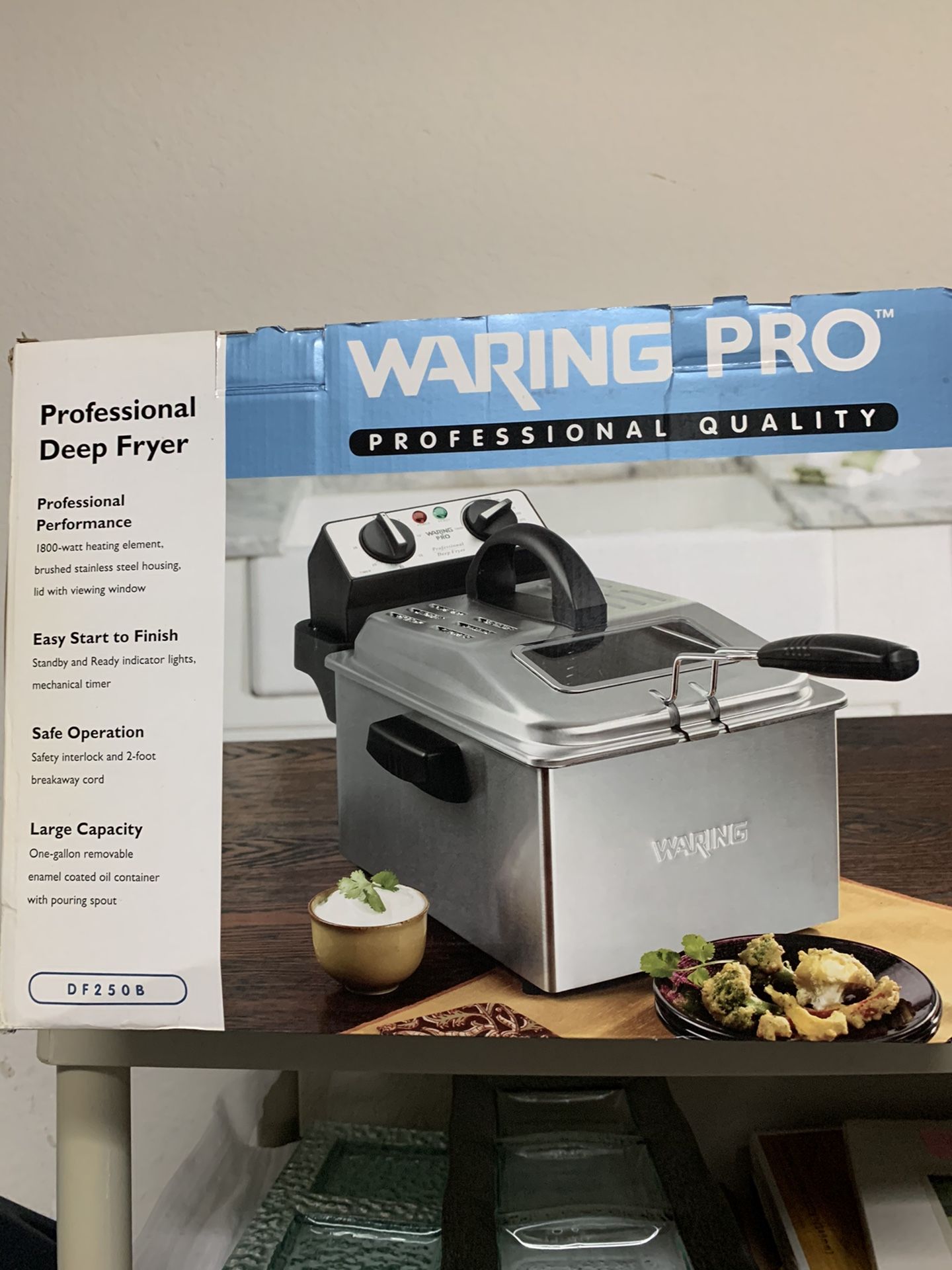 Warning Pro - deep fryer