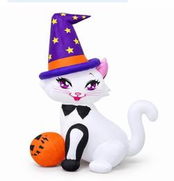 Halloween cat inflatable 5ft