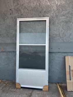 Storm doors