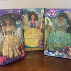 Mattel Disney Dolls From 1990s