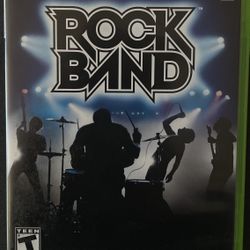 🎸 Rock Band (Xbox 360) – Like New, Complete w/ Case  