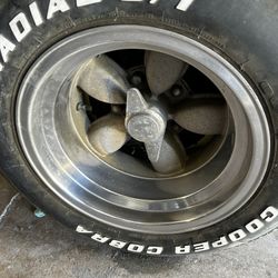 15 Inch Vintage Daisy Racing Wheels