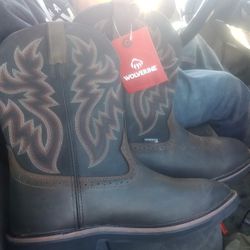 Men's Wolverine Brown Leather Boots
