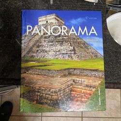 Panorama 5th edition spanish textbook hardcover