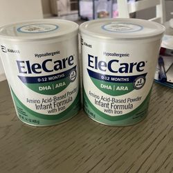 1 Cans Of Elecare Infant Formula 