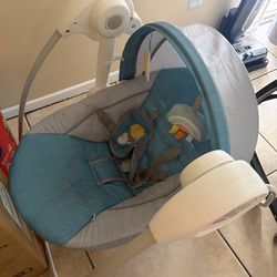 ingenuity baby blue swing