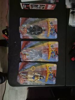 Complete Set Macfarlane Red Platinum Evil Wonder Woman Batman and Crystal Superman