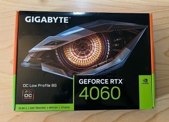 GIGABYTE Nvidia GeForce RTX 4060 OC Low Profile 8GB Graphics Card