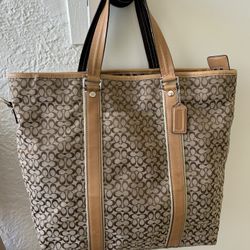 Coach Carry On Tote / Laptop 