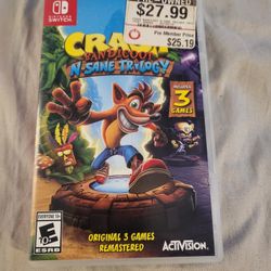 Crash bandicoot N Sane Trilogy Nintendo Switch