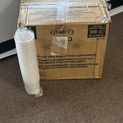 500 Paper Food Service Cups 