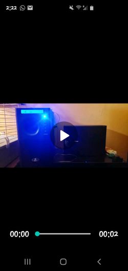 Montage acoustic amplifier with bose speaker