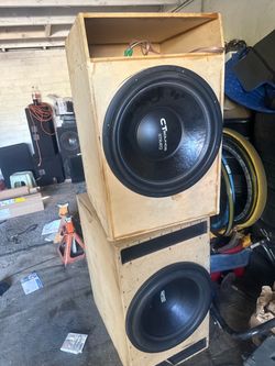 18” subwoofers