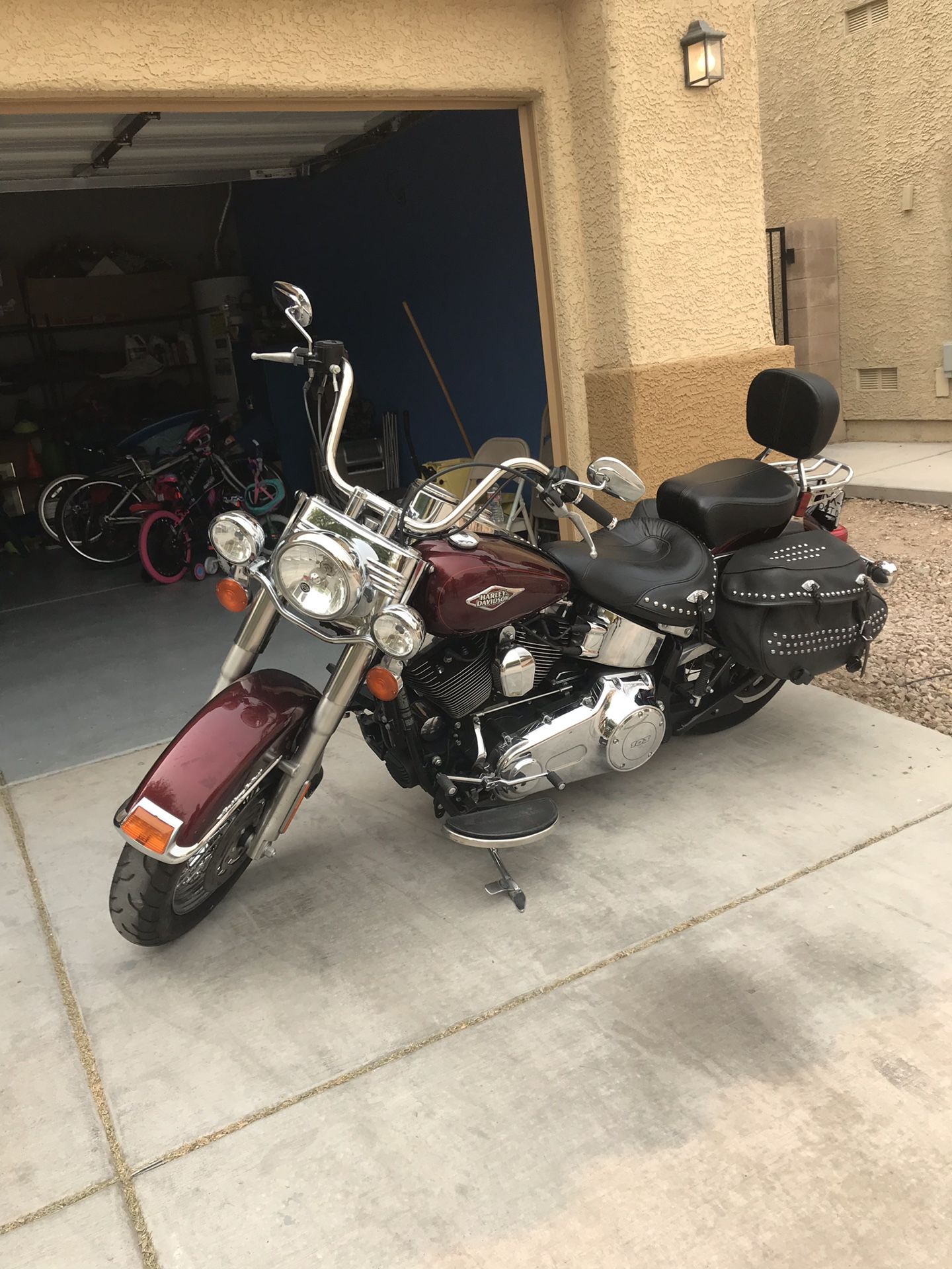 2014 Harley Davidson FLSTC Heritage softail for sale (OBO)