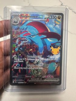 Pokemon salamence ex 156/128 30th anniversary
