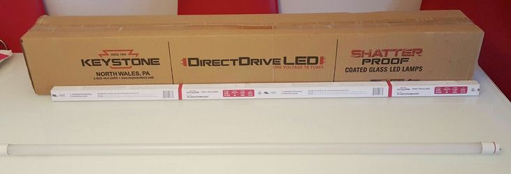 NEW in box LED T8 Lights 4ft Shatterproof