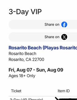 Baja fest vip