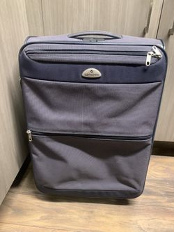 20” Samsonite Carry-On Luggage, Navy Blue