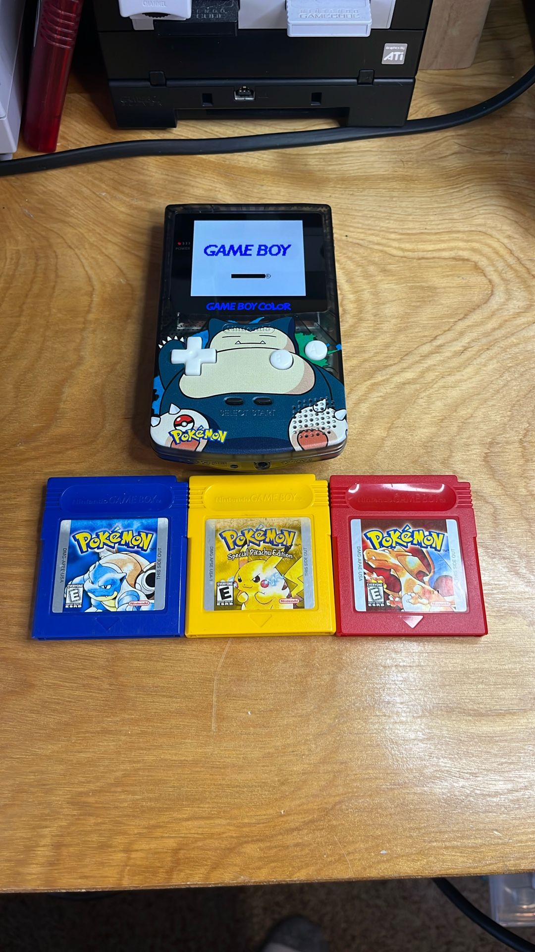 Nintendo Gameboy Color And Pokemon Games