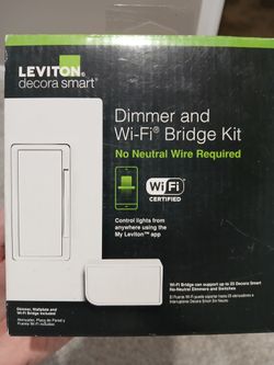 Leviton smart dimmer switch