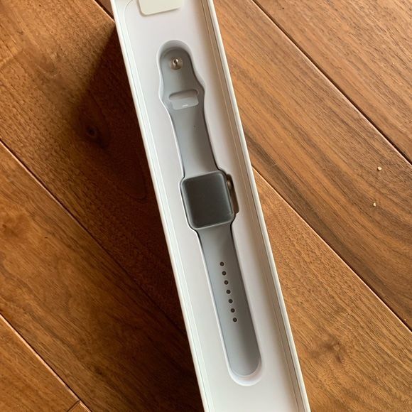 apple watch silver fog