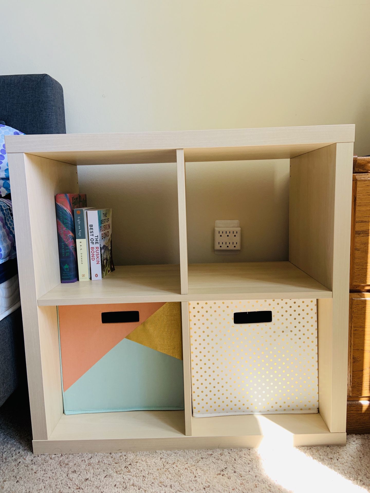 IKEA kallax bookshelf/ storage shelf