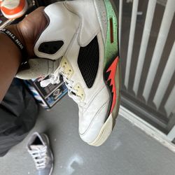 Jordan 5 Poison Green